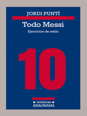cover image of Todo Messi